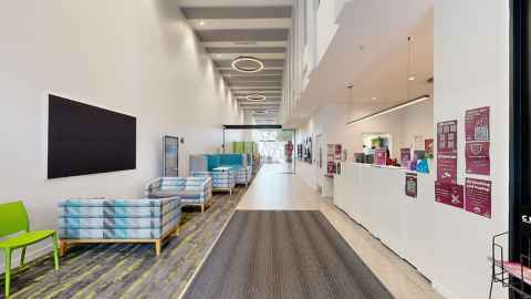 Foyer of Te Tirohanga o te Tōangaroa