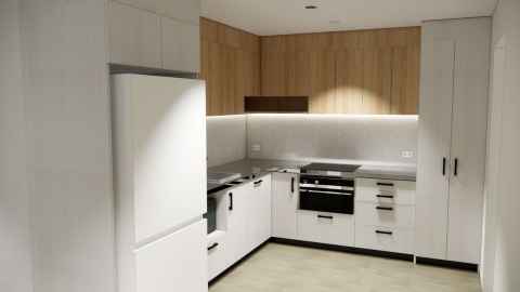 University Hall Apartments - Kitchen
