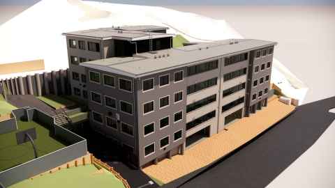 University Hall Apartments - Exterior