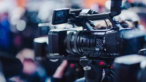 A video camera.
