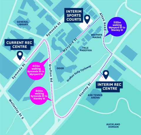 Interim Facility Map