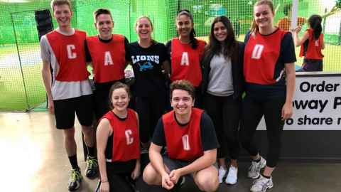 winning unim8s netball team