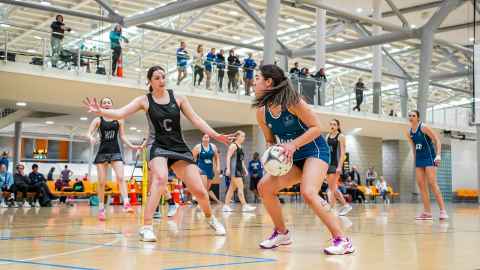 Photo of UoA women's netball team