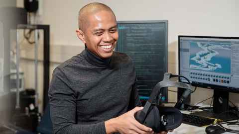 Exercise Science PhD candidate Peter Fermin Dajime.