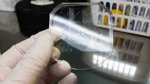Nano and Microfluidic disk