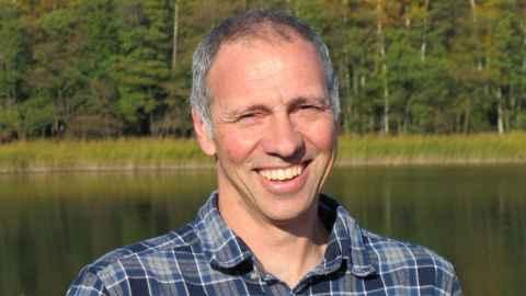 Head of Institute of Marine Science Professor Conrad Pilditch smiling