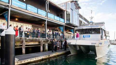 Te Kaihōpara research vessel launch 