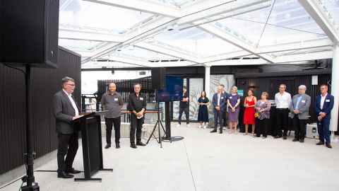 Te Kaihōpara research vessel launch 