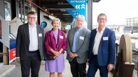 Te Kaihōpara research vessel launch 