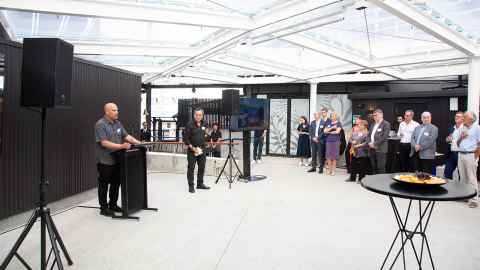 Te Kaihōpara research vessel launch 