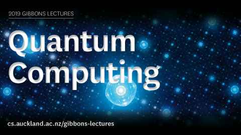 Quantum computing abstract image
