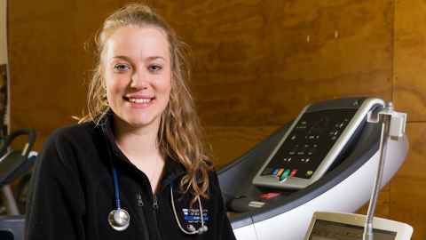 Megan Reyden, Exercise, Sport and Rehabilitation Sciences graduate.