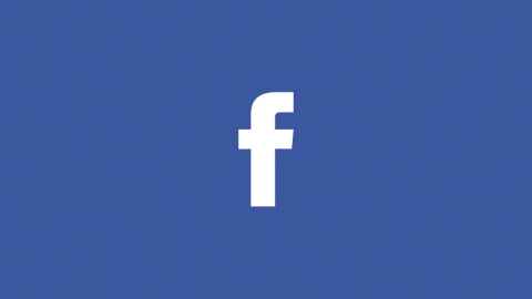 Blue facebook logo