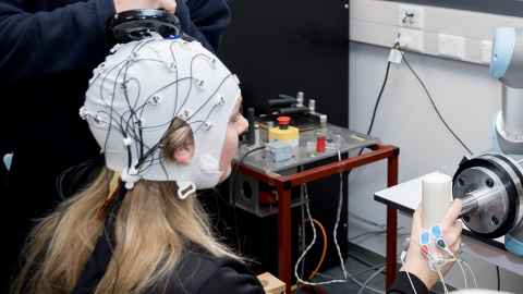 Participant in neurological study