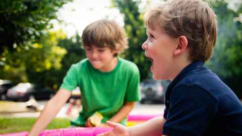 Children playing