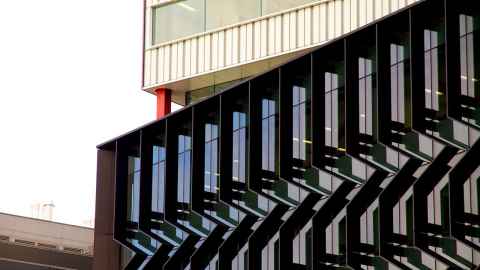 Outside the Faculty of Science building