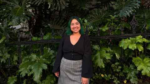 Student Support Adviser Abi van Dyk