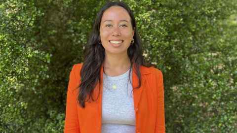 Student Support Adviser Lizzie Tafili