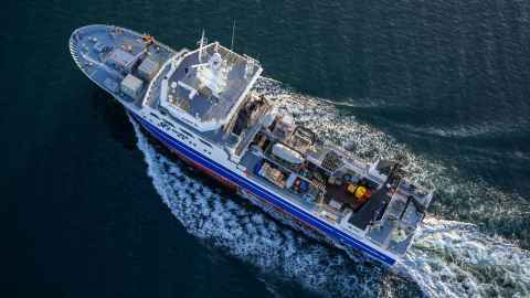 NIWA research vessel