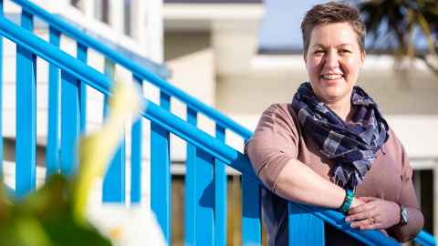 Professor Jennifer Miles-Chan from the School of Biological Sciences