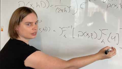 Dr Melissa Tacy, Lecturer in the Department of Mathematics