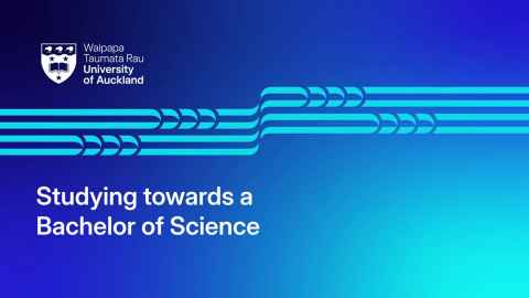 Studying towards a Bachelor of Science