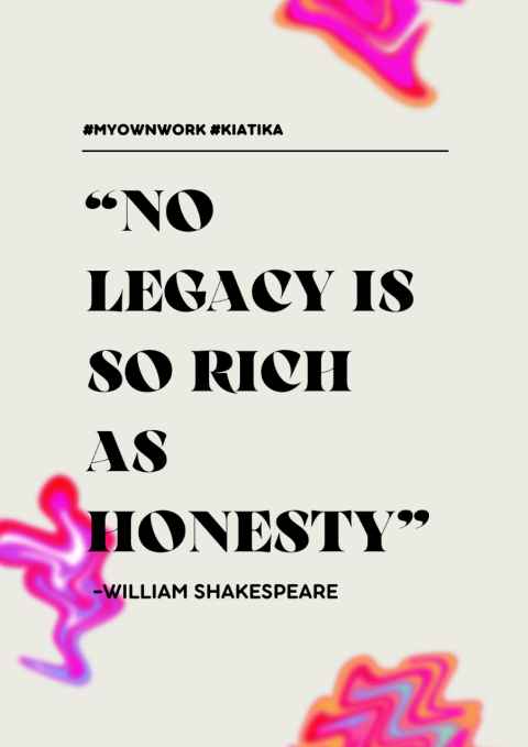 No legacy is as rich - 1