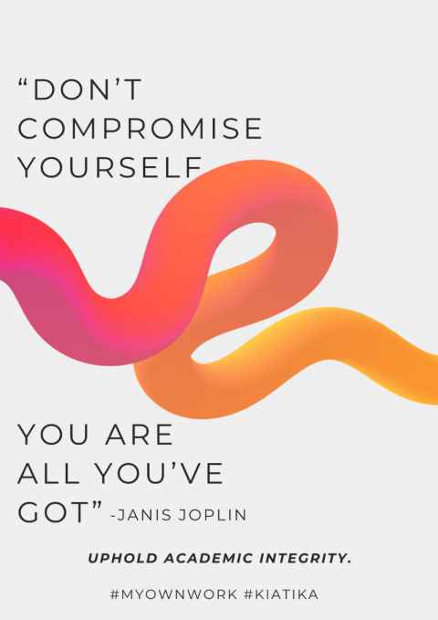 Don't compromise yourself - 1