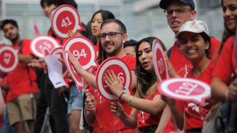 UniGuides welcome new students at Orientation