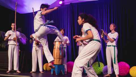 Capoeira performance