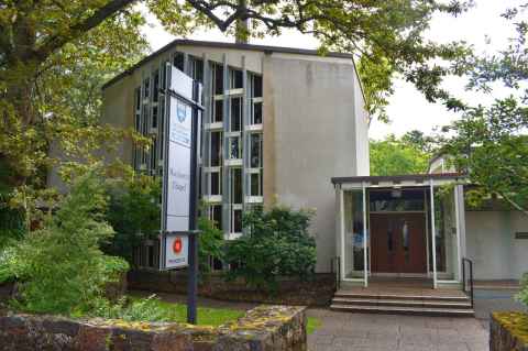 A view of the Chapel from Princes Street