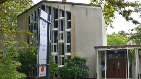A view of the Chapel from Princes Street