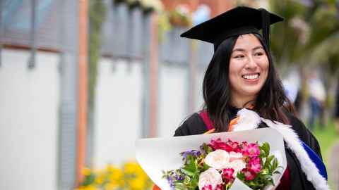 Lin Kee graduating