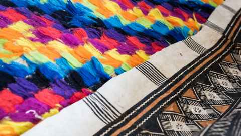Colourful weaving