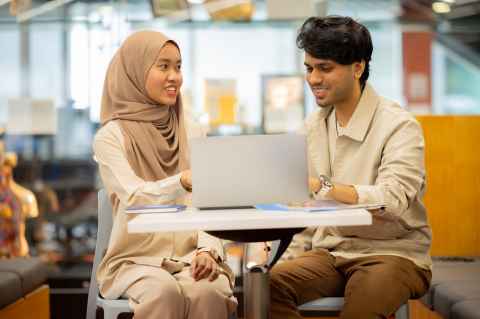two students