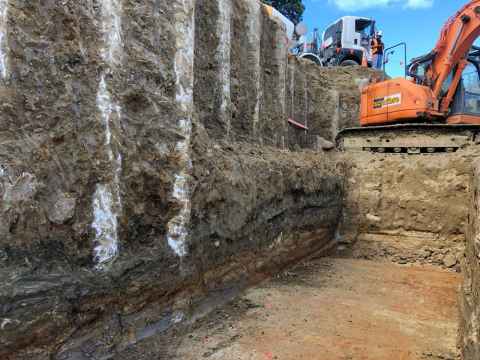 Excavation site