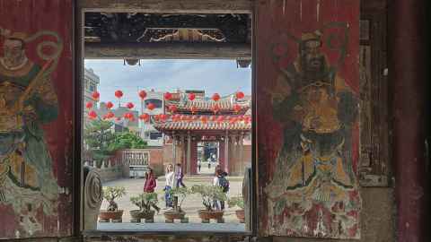 Traditional temple at Lukang