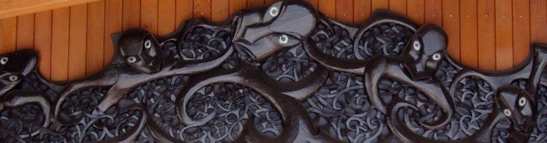 Maori carving