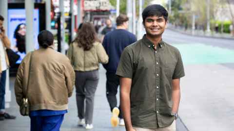 BHSc student Sankalp Lanka
