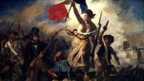 Liberty Leading the People by Eugène Delacroix