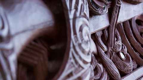 Māori carving