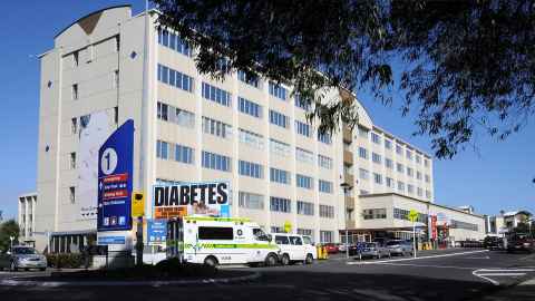 Middlemore Hospital in South Auckland.