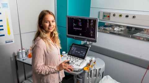 Postgraduate Diploma in Health Sciences (Ultrasound) graduate Emma Tansey