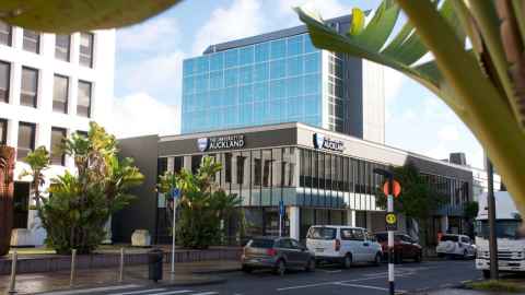 University of Auckland Tai Tonga campus as seen from the road