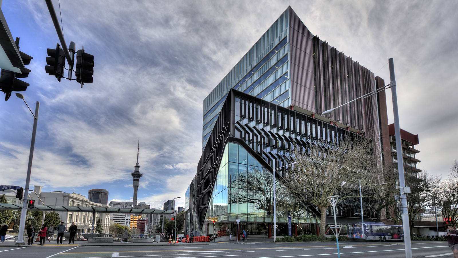 Exterior of the Faculty of Science building.