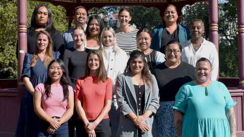 a photo of the Te Papa Manaaki team
